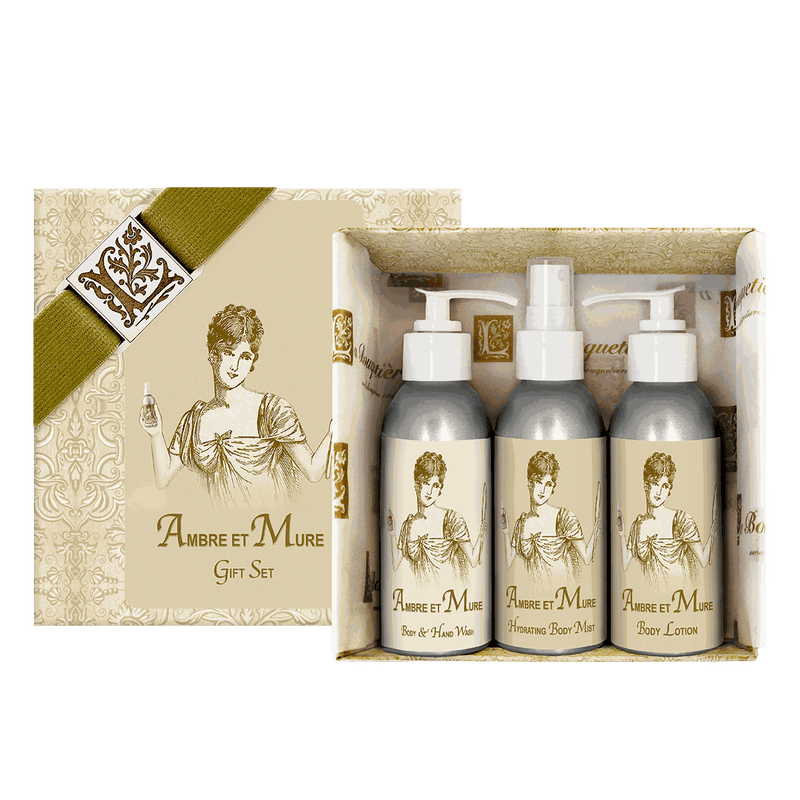 Ambre et Mure Gift Set 4oz. ea.