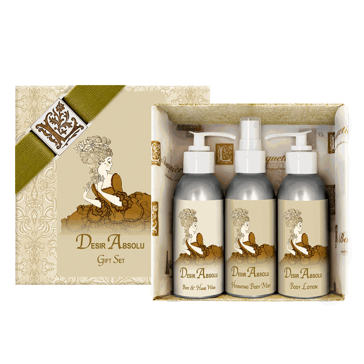 Desir Absolu Gift Set 4oz. ea.