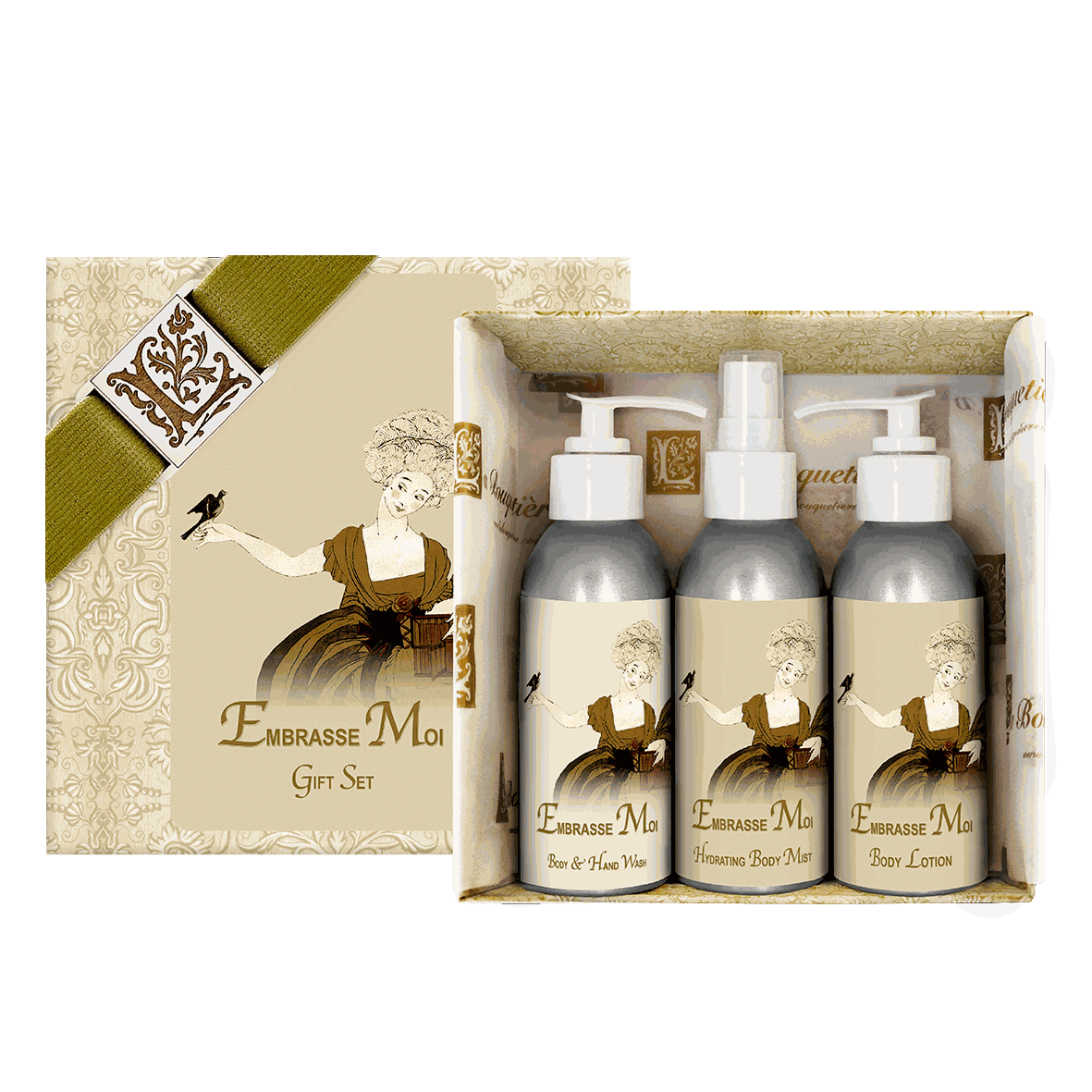 Embrasse Moi Gift Set 4oz. ea.