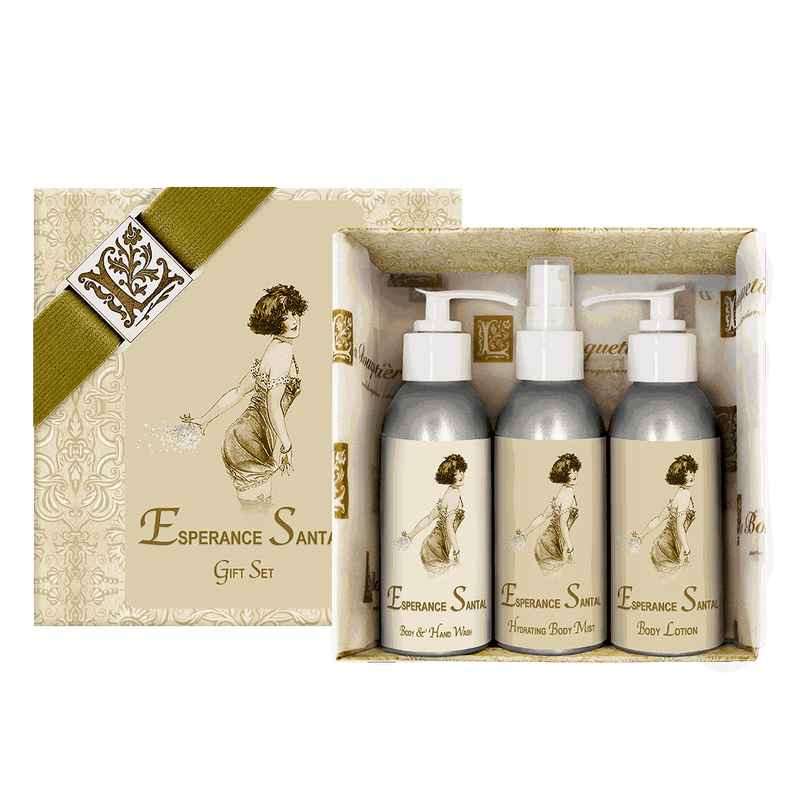 Esperance Santal Gift Set 4oz. ea.