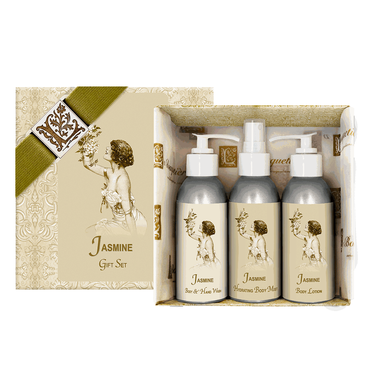 Jasmine Gift Set 4oz. ea.