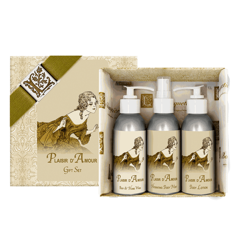 Plaisir d'Amour Gift Set 4oz. ea.