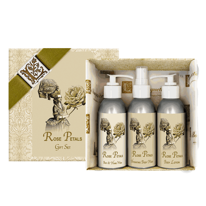Rose Petals Gift Set 4oz. ea.
