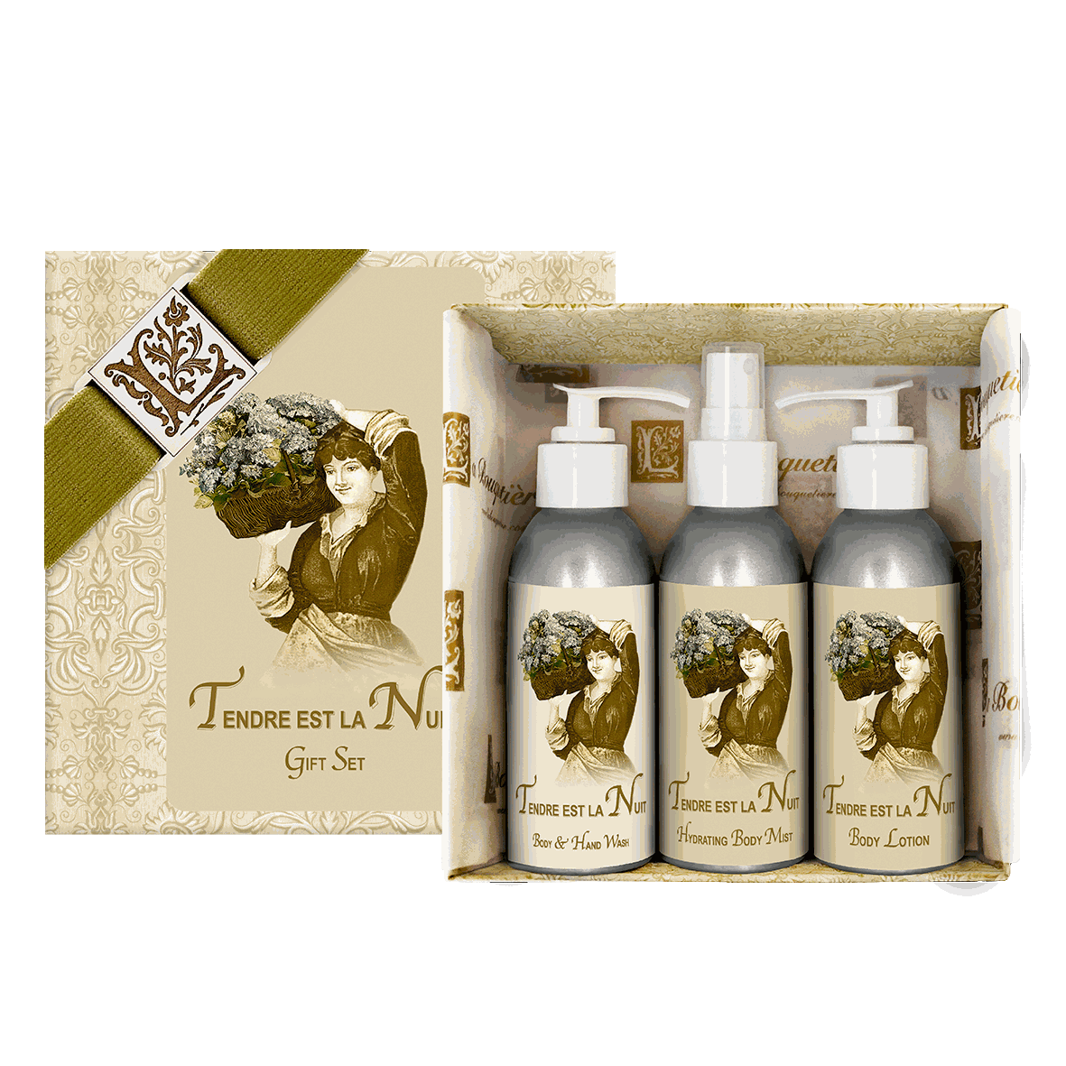 Tendre est la Nuit Gift Set 4oz. ea.