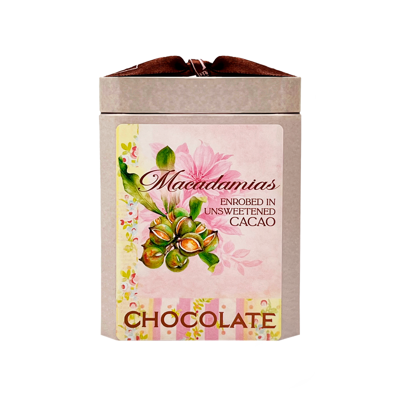 LA FRANSESA Bean-to-Bar Chocolate — Quindío, Colombia. Macadamias - Enrobed in 77% Cacao