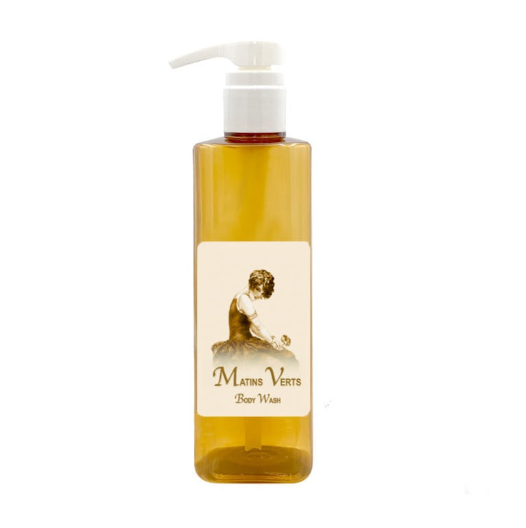 Spa Body Wash -Matins Verts Natural body wash 20oz. Hydrating & Gentle
