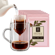 Single-Cup Pre-Filled Colombian Specialty Pour Over Coffee Bags – Pintage, 6 Bags, 10g Each, 100% Arabica, Medium Roast