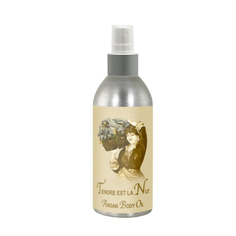 French Body Oil – Tendre est La Nuit, Romantic Floral-Spicy fragrance.