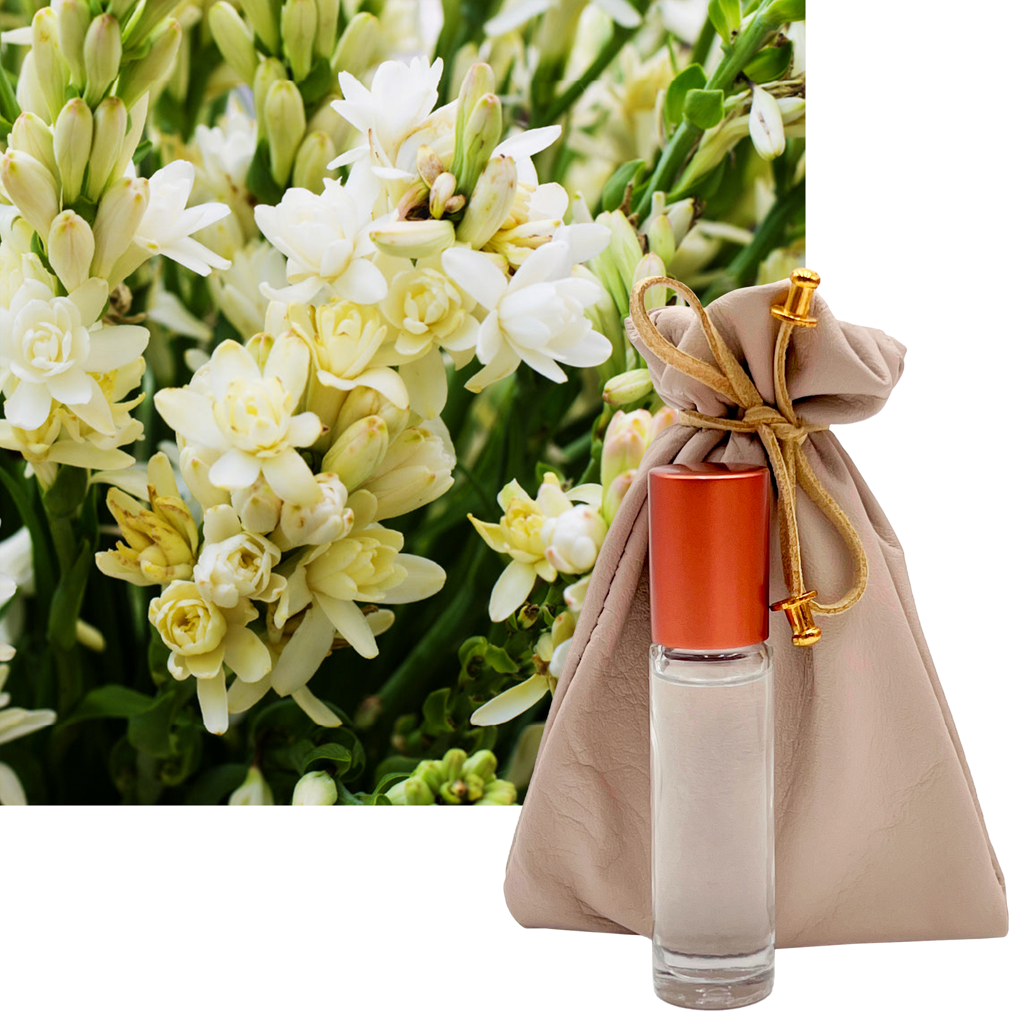 Tuberosa French Perfume 10ml. Roll-On