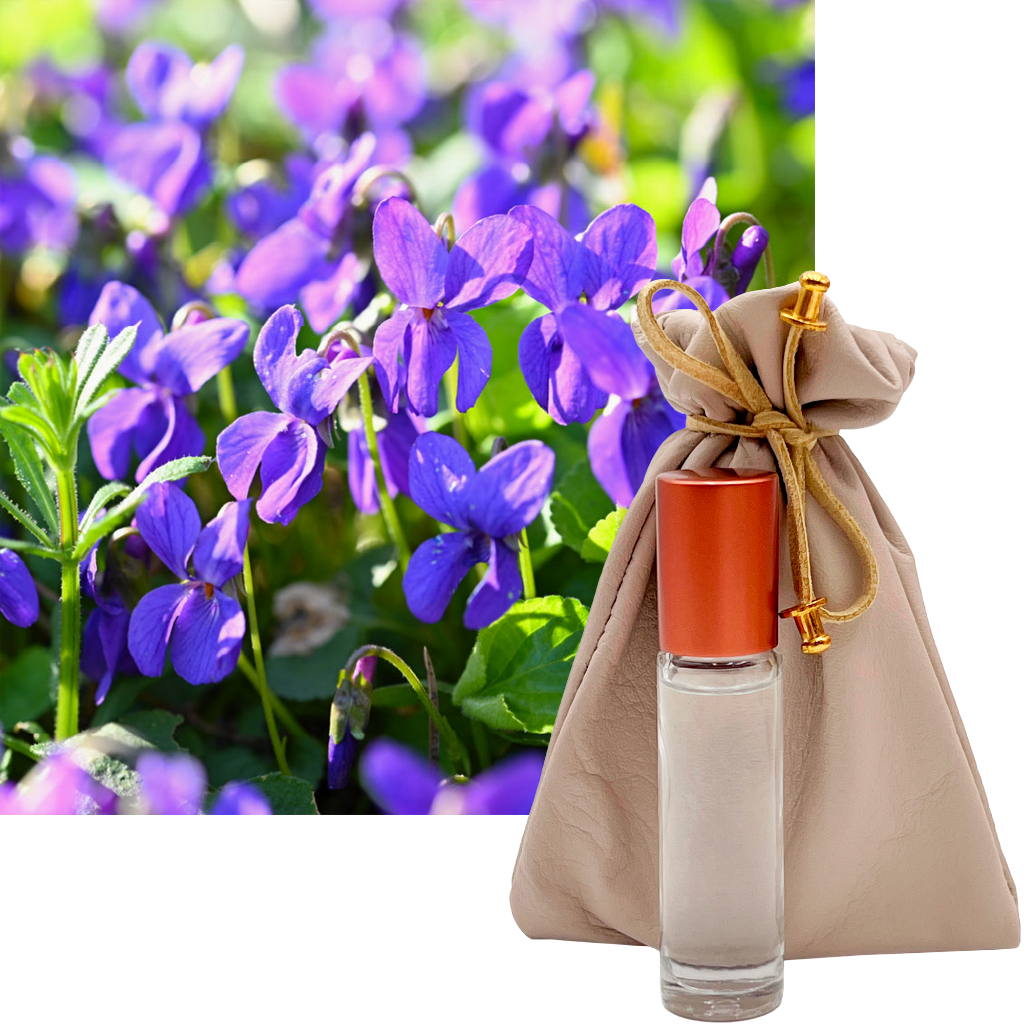 Violette de Paris French Perfume 10ml. Roll-On