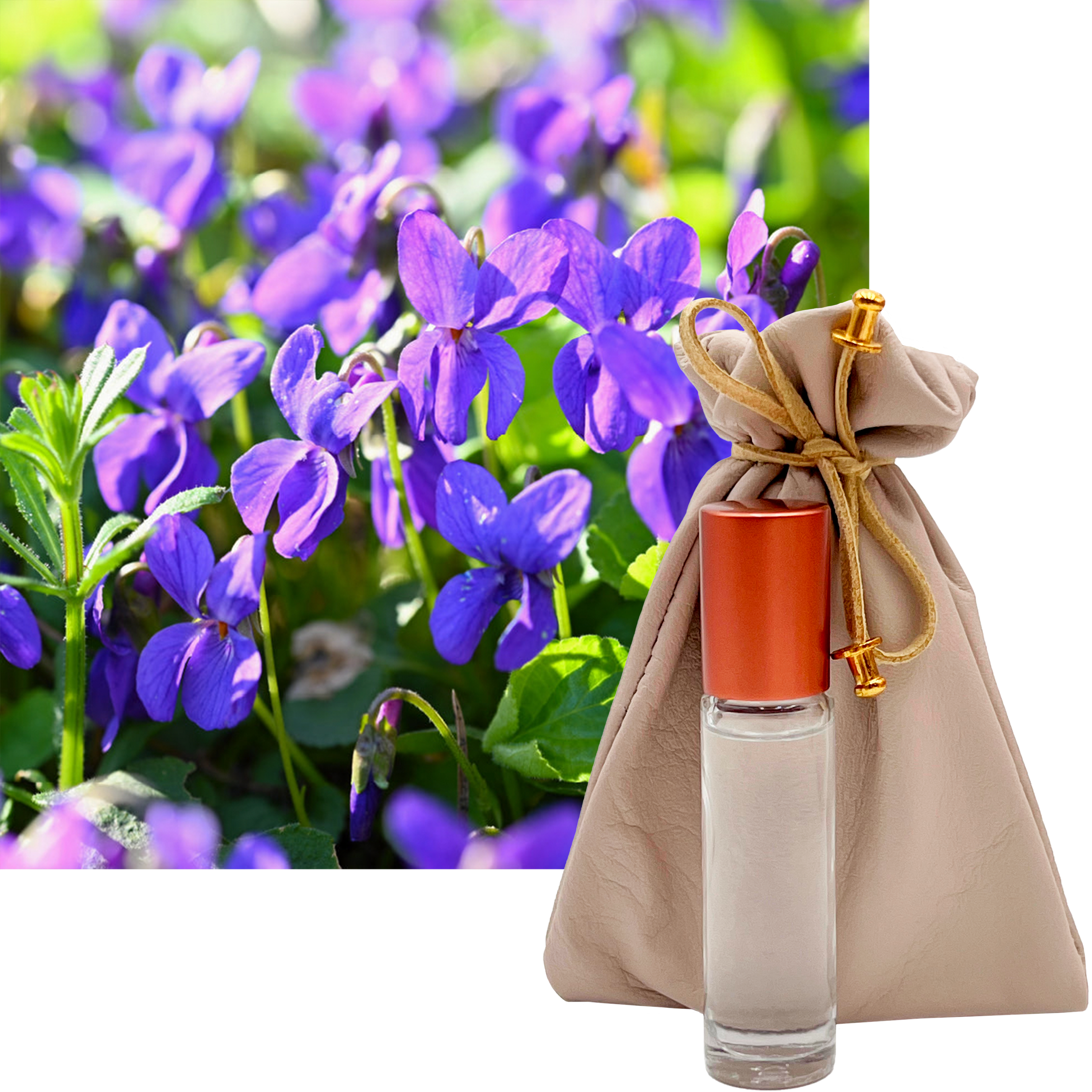 Violette de Paris French Perfume 10ml. Roll-On